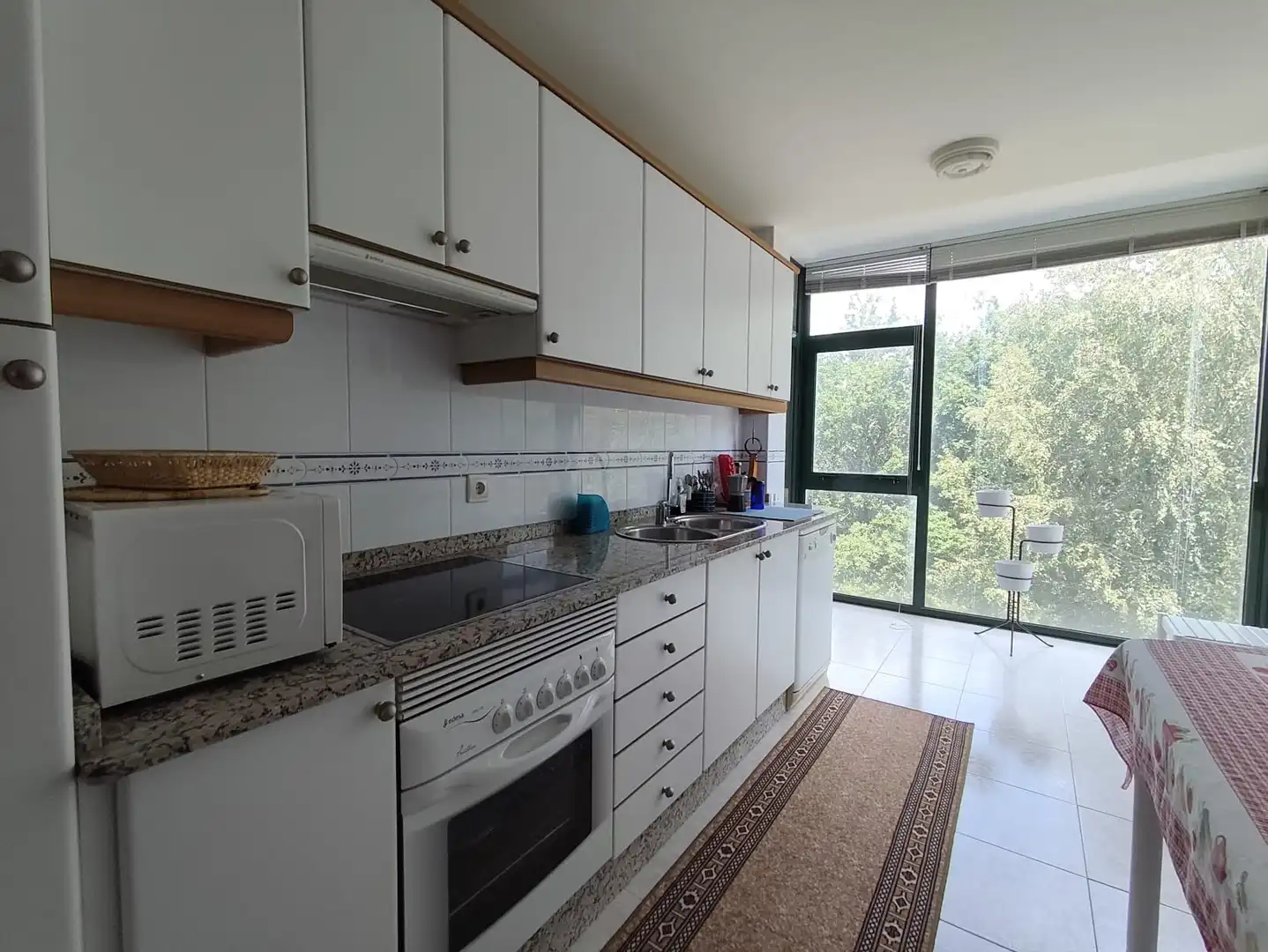 Kitchen of Flat for sale in Brión  with Heating, Private garden and Storage room