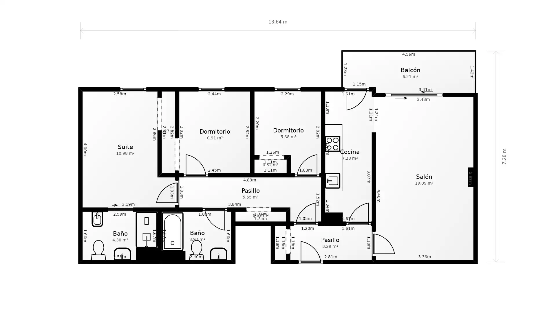 Piso con piscina en venta en Creu de Xirivia, imagen 42