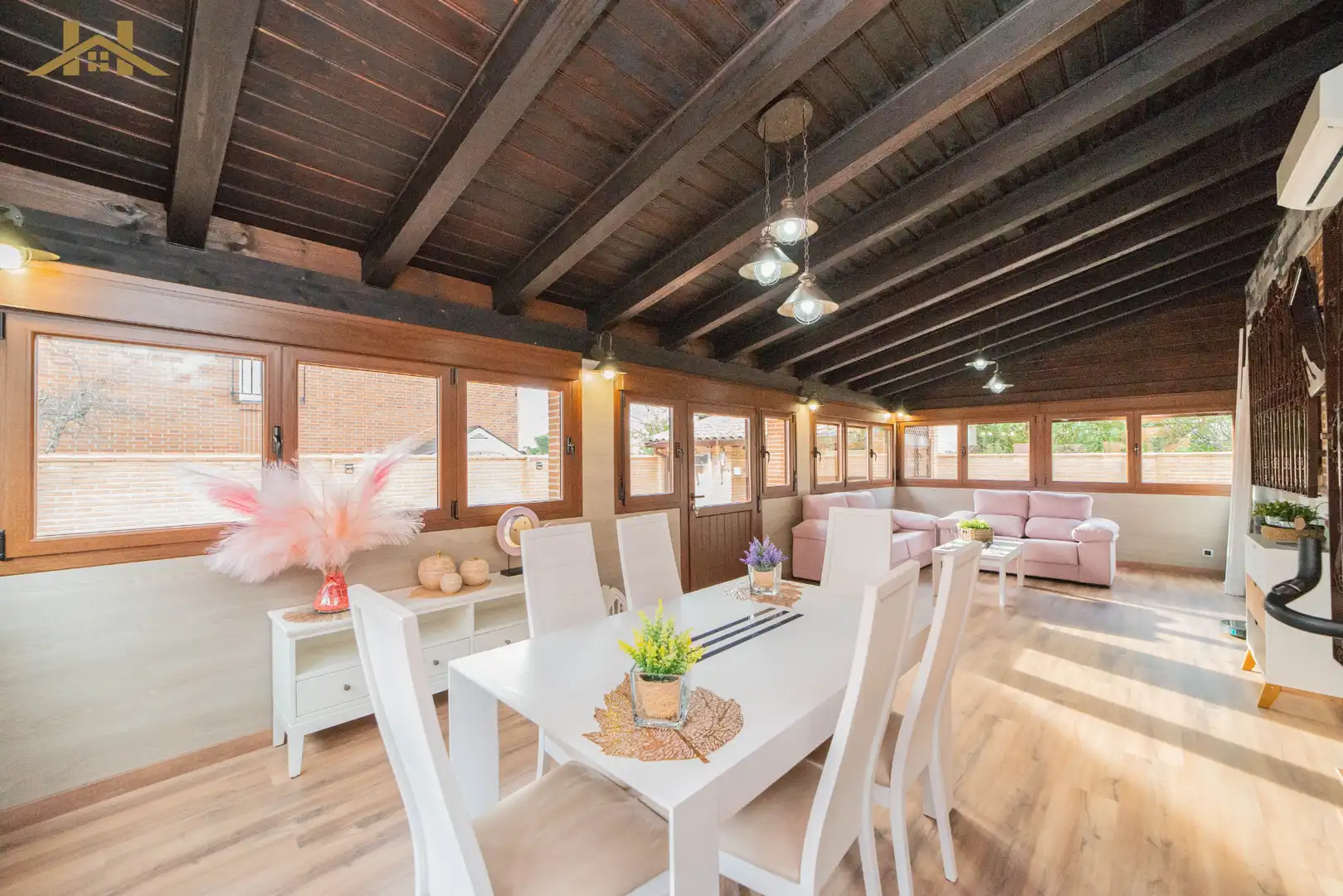 Dining room of Houses for sale in Cubas de la Sagra  with Air Conditioner, Heating and Terrace