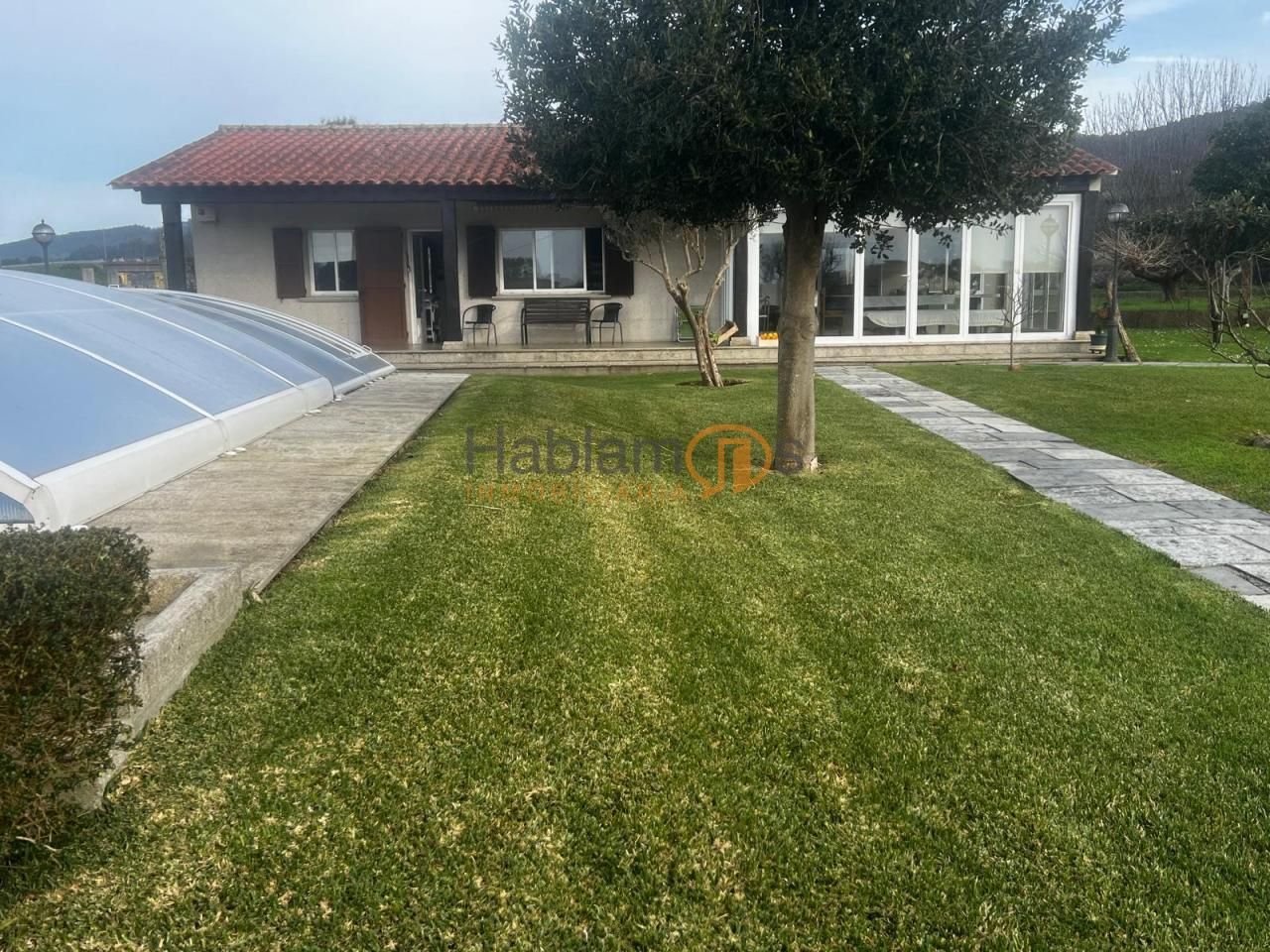 Jardí de Casa o xalet en venda en Ribadumia amb Calefacció, Jardí privat i Terrassa