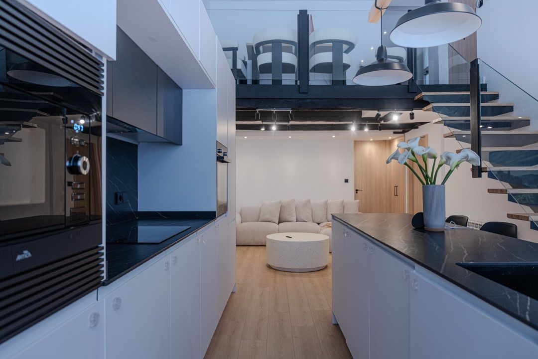 Kitchen of Duplex for sale in Gijón   with Heating