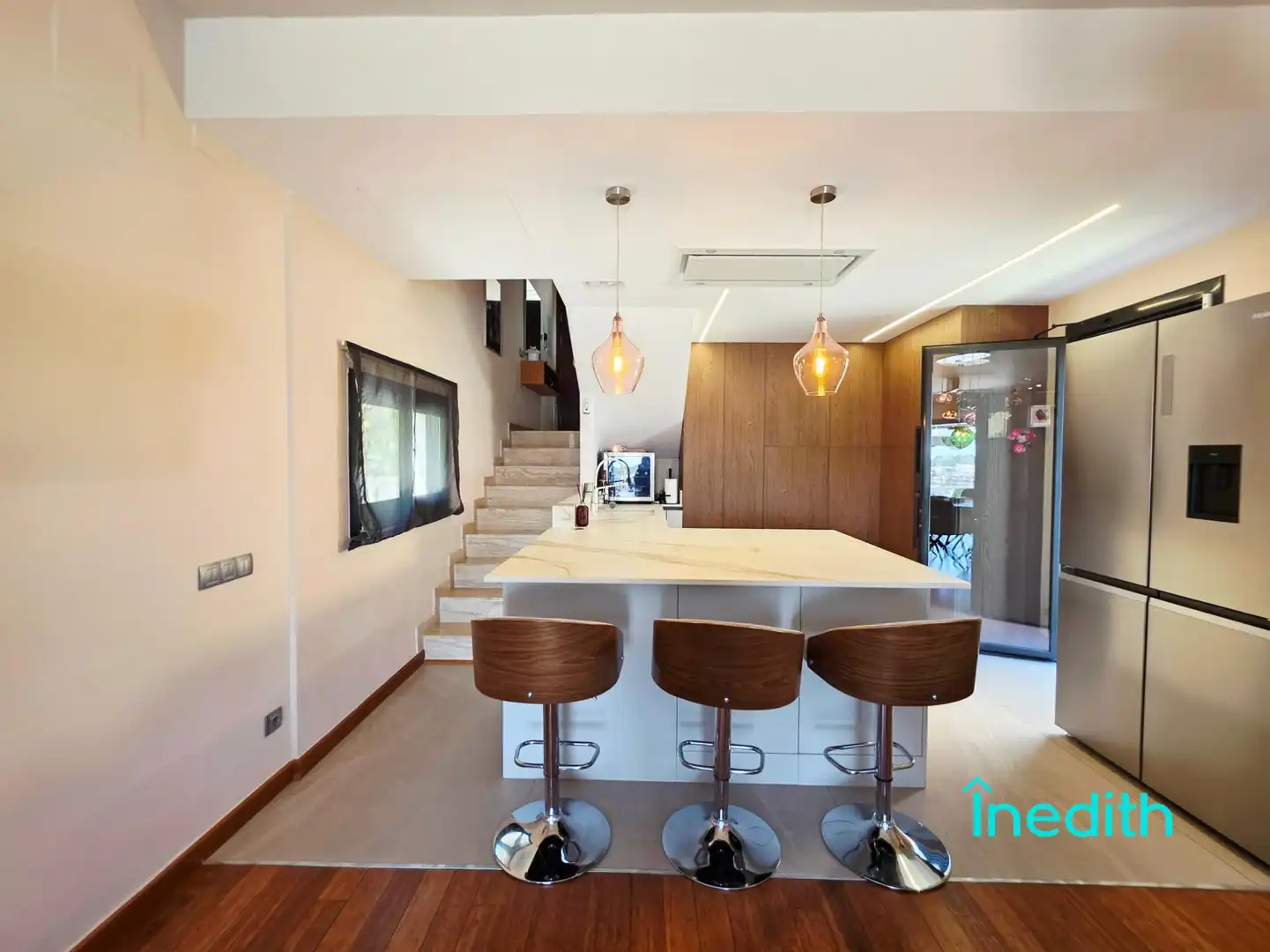 Cocina de Casa o chalet en venta en Cubelles con Aire acondicionado, Calefacción y Jardín privado