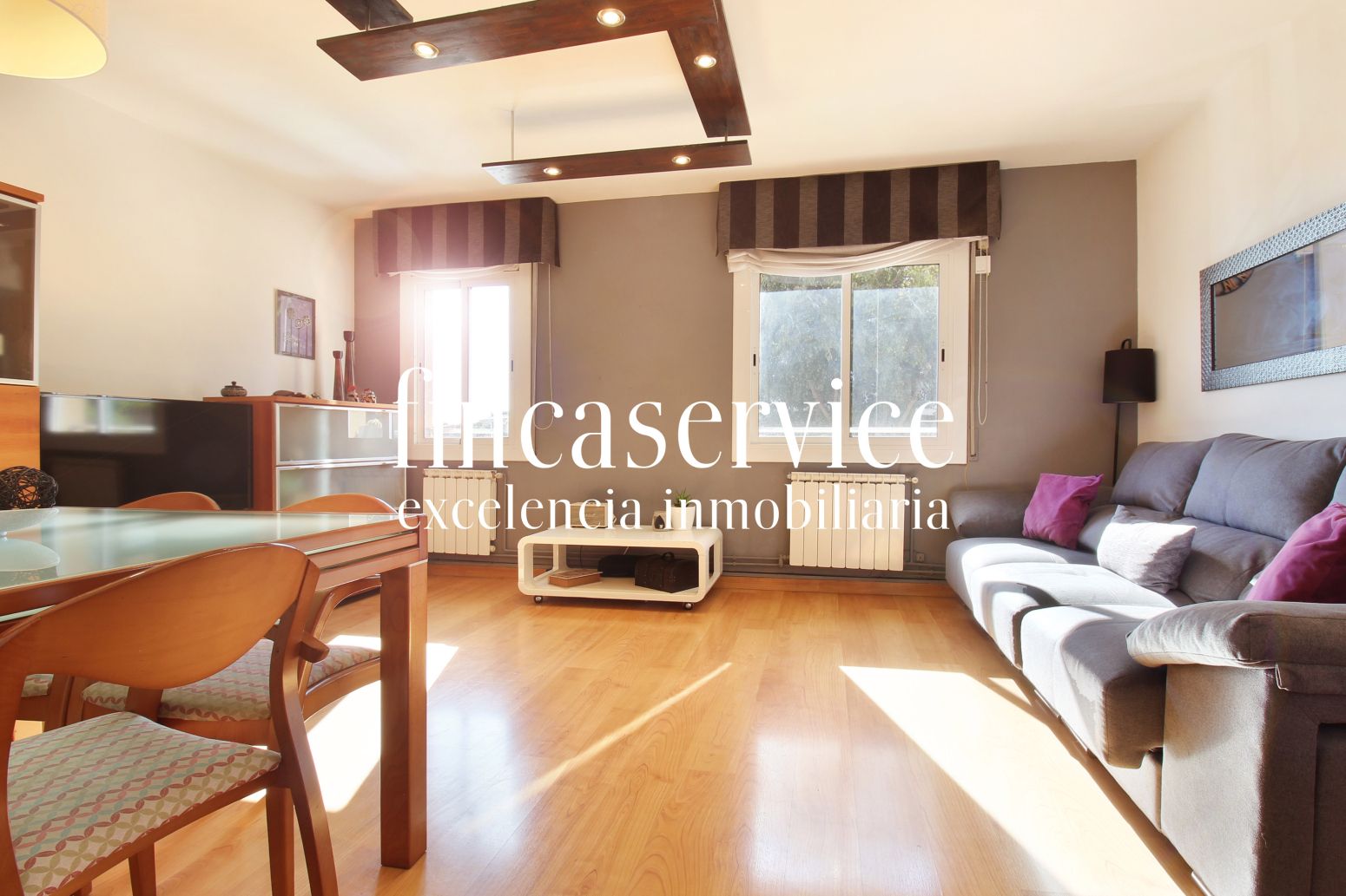 Living room of Flat for sale in Santa Coloma de Cervelló  with Heating and Furnished