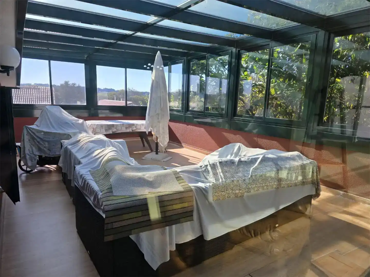 Terrace of Flat for sale in Oleiros  with Private garden, Furnished and Balcony