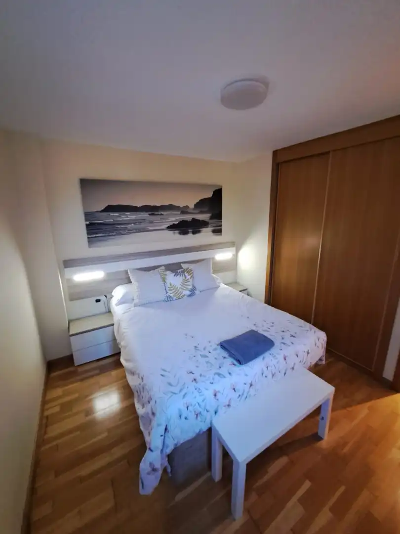 Bedroom of Flat for sale in Foz  with Heating, Storage room and Furnished