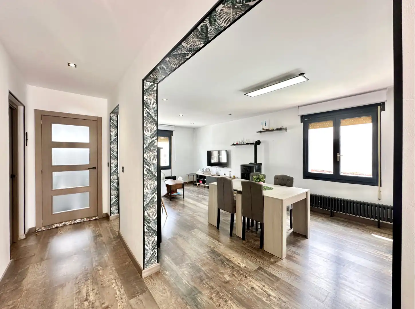 Living room of Houses for sale in Sant Pere de Torelló  with Heating, Private garden and Oven