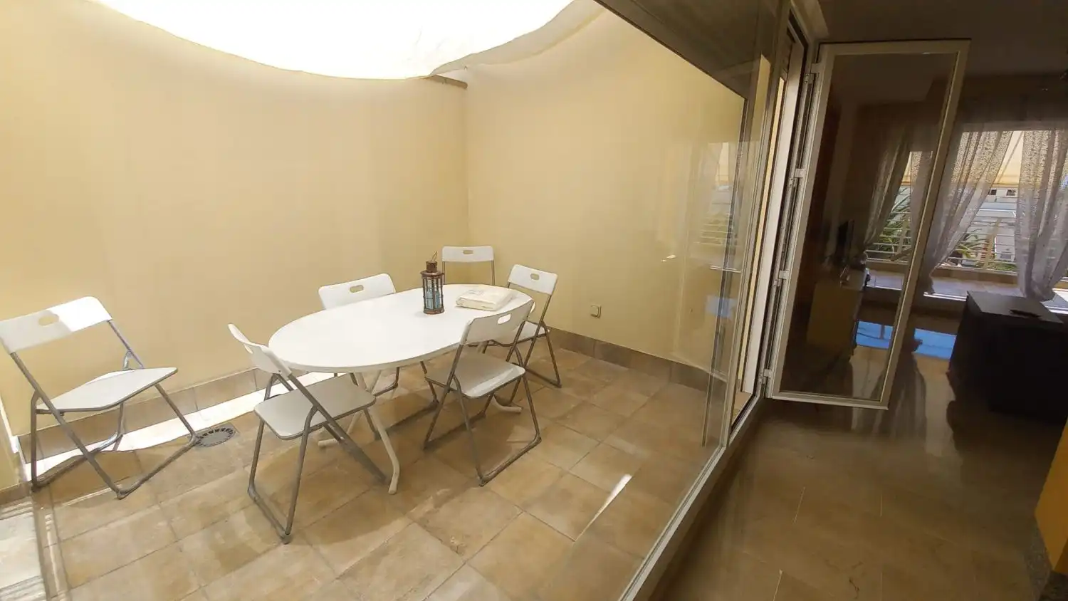 Comedor de Piso de alquiler en Isla Cristina con Aire acondicionado, Terraza y Amueblado