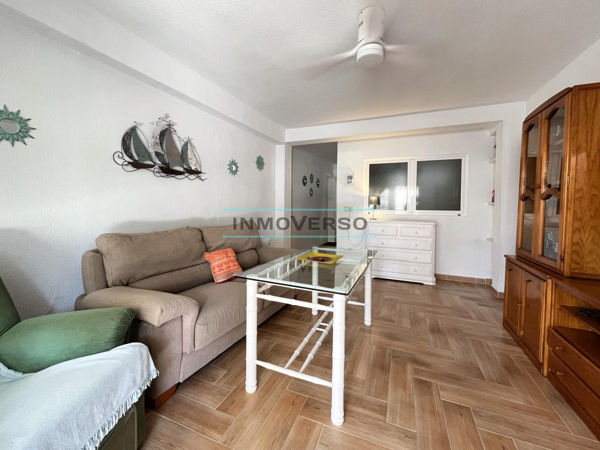 Living room of Planta baja to rent in Rincón de la Victoria  with Air Conditioner and Terrace