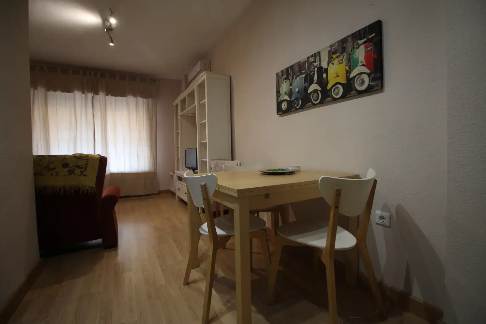 Sala de estar de Piso de alquiler en Mérida con Aire acondicionado, Calefacción y Amueblado