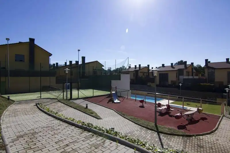 Swimming pool of Detached homes for sale in Oleiros  with Heating, Private garden and Terrace
