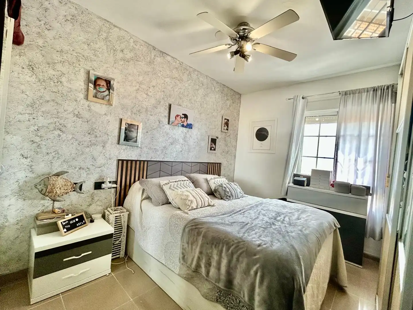 Bedroom of Flat for sale in Roquetas de Mar  with Air Conditioner, Terrace and Community pool