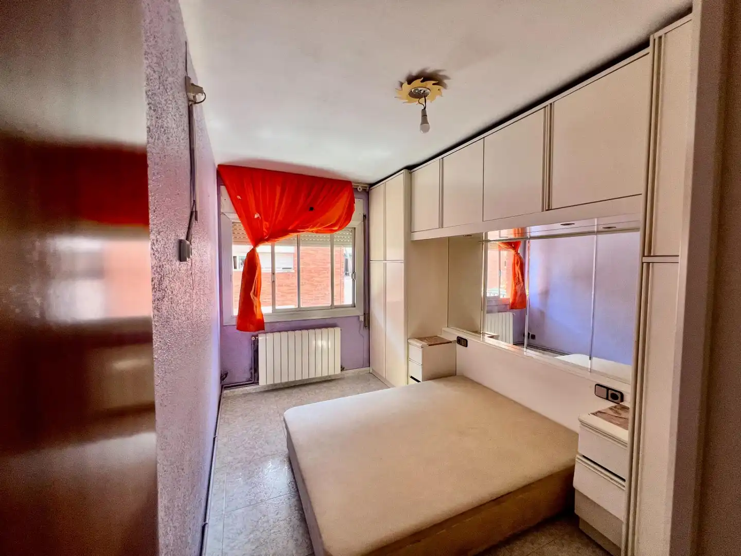 Bedroom of Flat for sale in Sabadell  with Heating, Furnished and Balcony