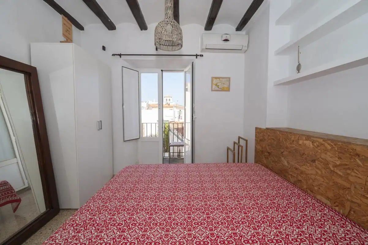 Bedroom of Flat for sale in Eivissa  with Air Conditioner, Heating and Terrace