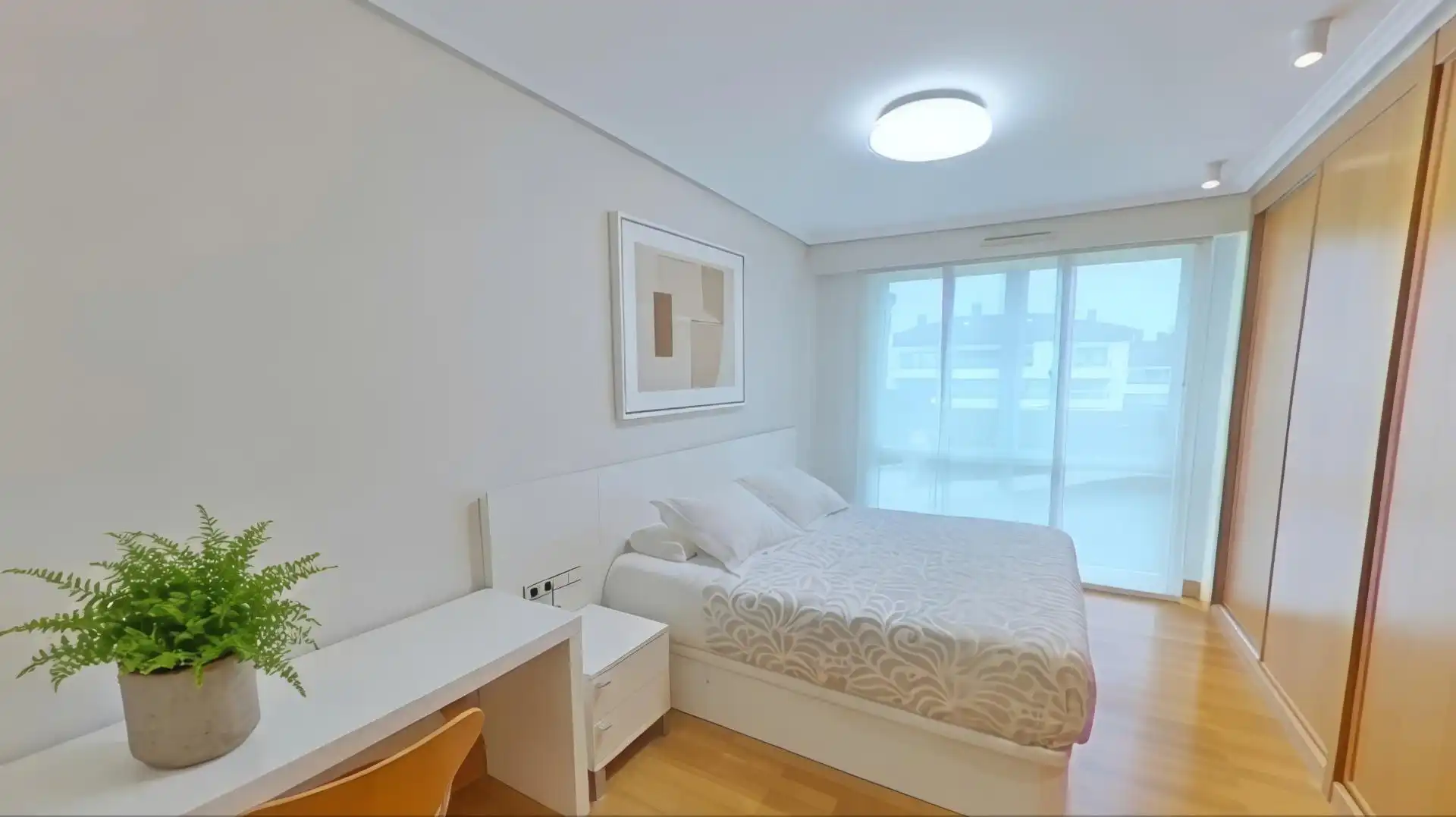 Schlafzimmer von Wohnung zum Verkauf in Donostia - San Sebastián  mit Heizung, Privatgarten und Terrasse