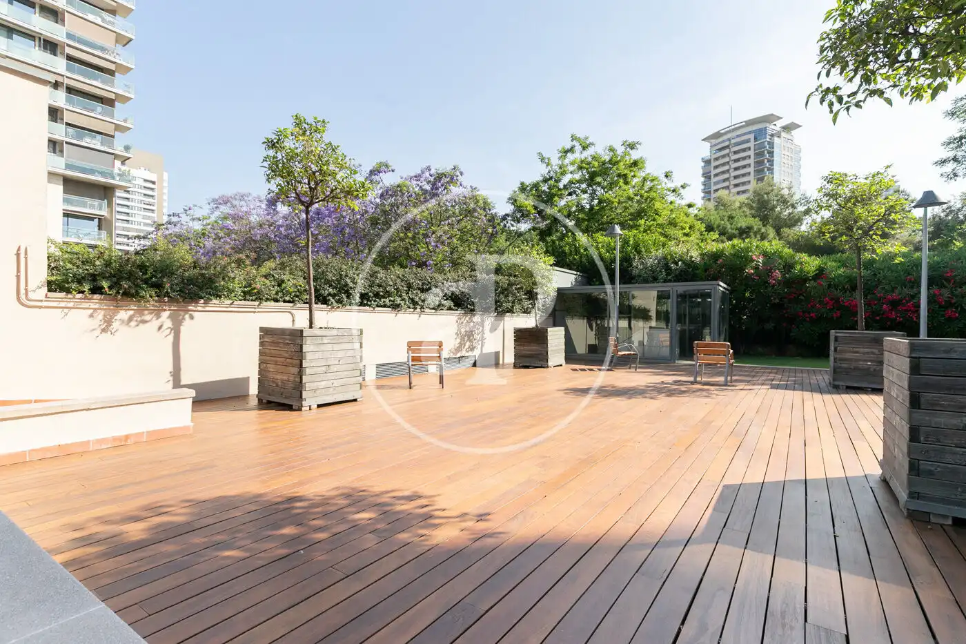 Terrassa de Pis en venda en Barcelona amb Aire condicionat, Calefacció i Jardí privat