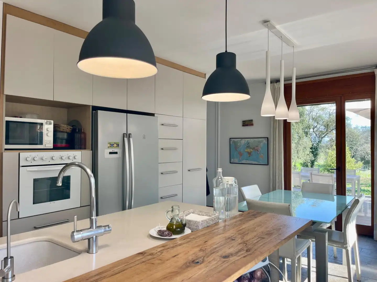 Kitchen of Houses for sale in Sant Antoni de Vilamajor  with Air Conditioner, Heating and Private garden
