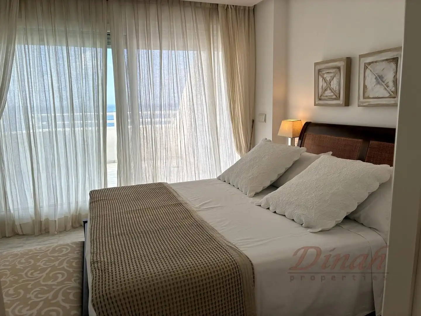 Schlafzimmer von Wohnungen zur Miete in Altea mit Klimaanlage, Heizung und Möbliert
