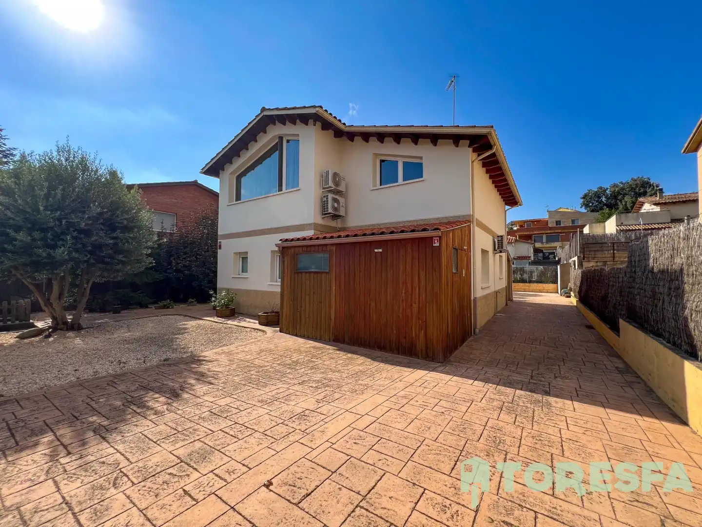 Vista exterior de Casa o chalet en venta en Lliçà d'Amunt con Jardín privado y Parquet