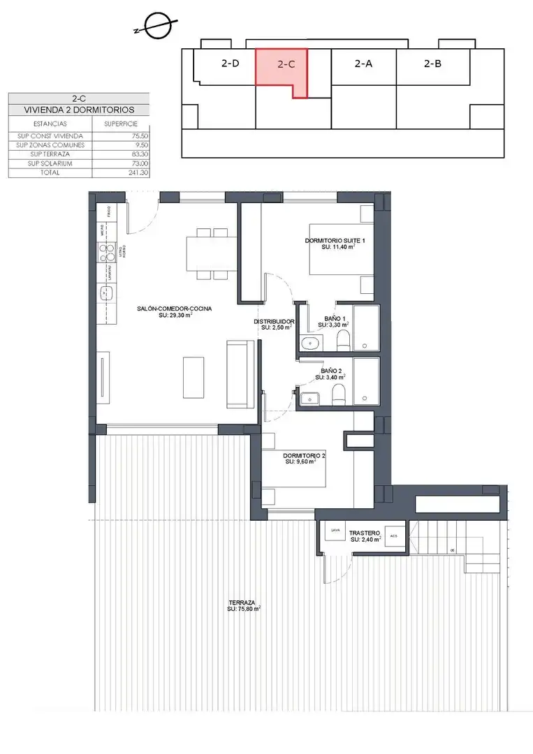 Attique avec piscine à vendre à N/A, imagen 14