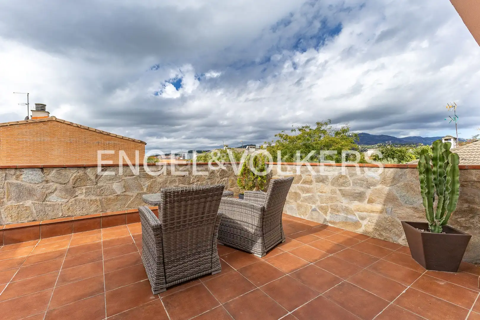 Terrassa de Casa o xalet en venda en Castellar del Vallès amb Aire condicionat, Calefacció i Jardí privat