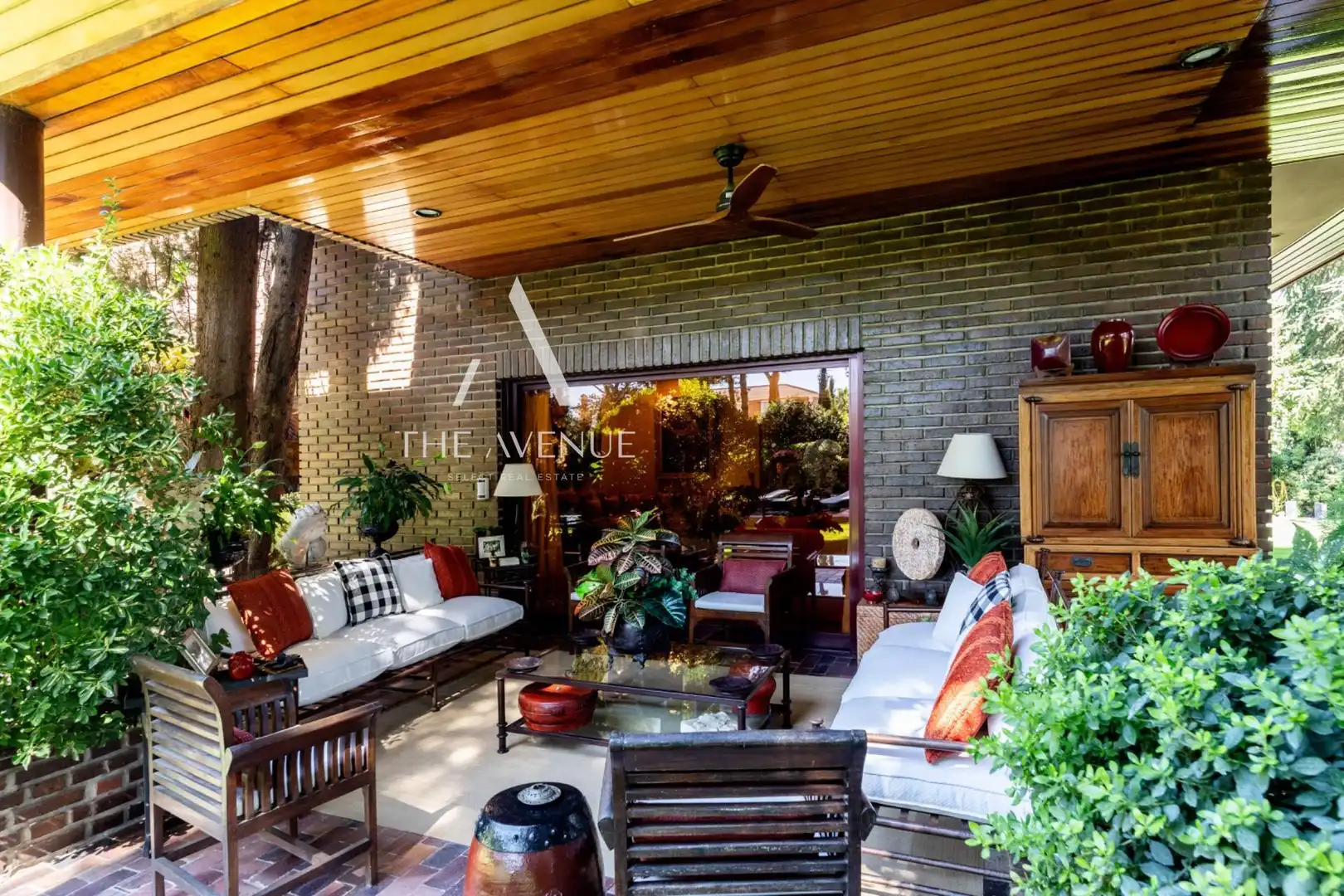 Terrassa de Casa o xalet en venda en Boadilla del Monte amb Calefacció, Jardí privat i Terrassa