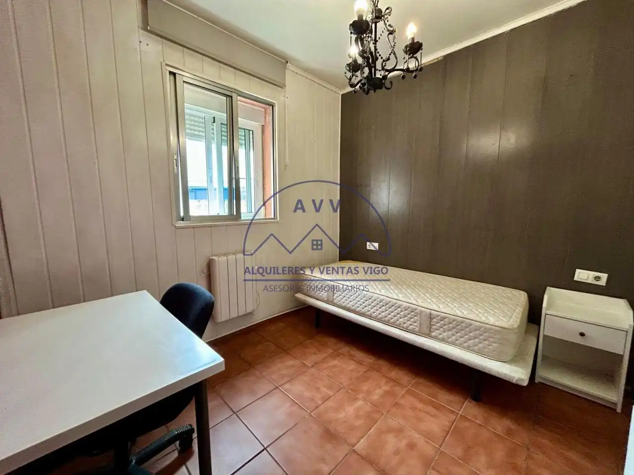 Schlafzimmer von Wohnung zum Verkauf in Vigo  mit Heizung und Möbliert