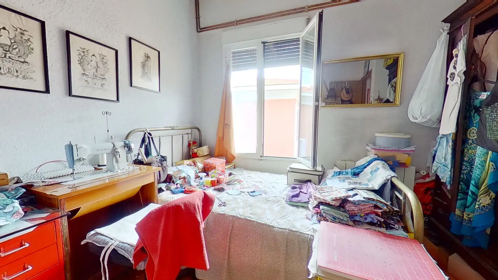Bedroom of Houses for sale in Madrid  with Air Conditioner, Heating and Furnished