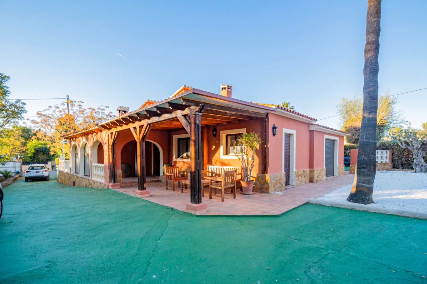 Jardín de Casa o chalet de alquiler en Benidorm con Aire acondicionado, Calefacción y Jardín privado