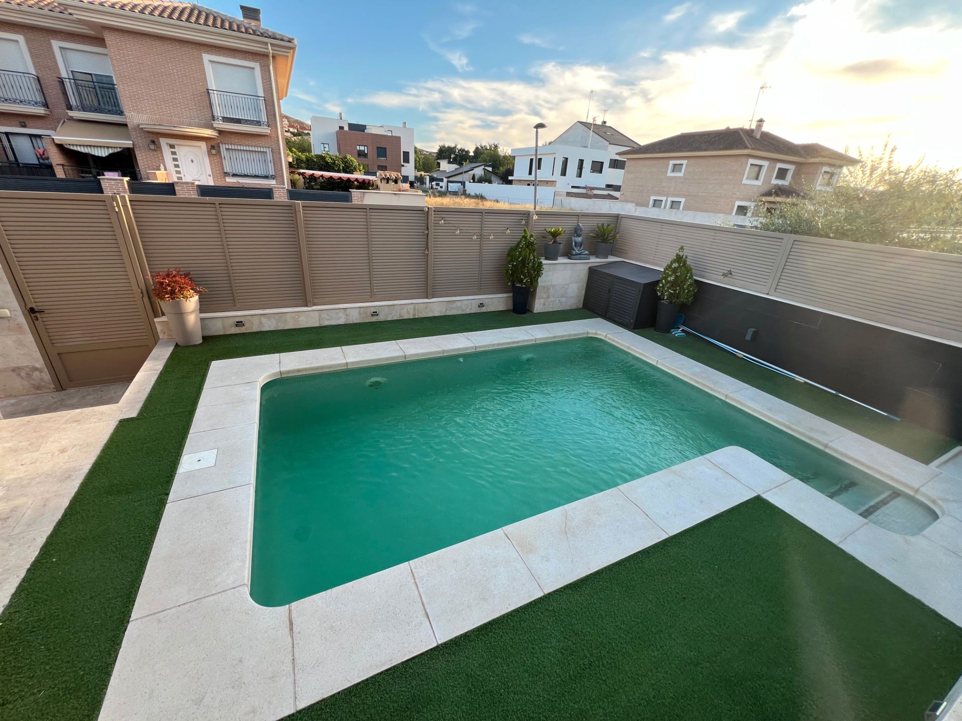 Swimming pool of House or chalet for sale in Aranjuez  with Air Conditioner, Heating and Terrace