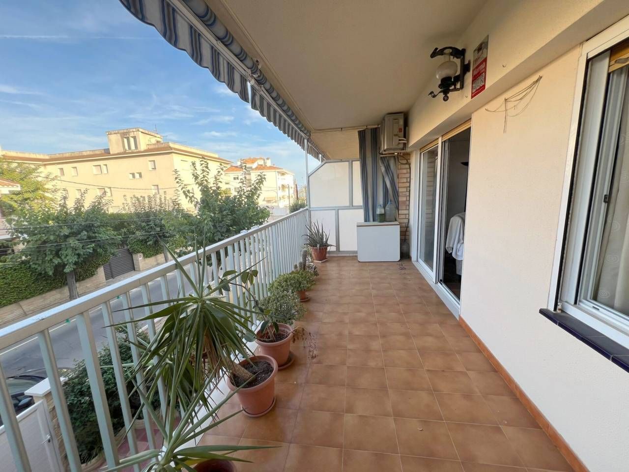 Balcony of Flat for sale in Cubelles  with Air Conditioner, Heating and Terrace