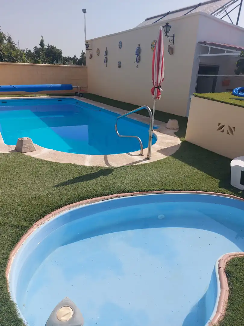 Piscina de Casa o chalet en venta en El Carpio con Jardín privado, Terraza y Piscina