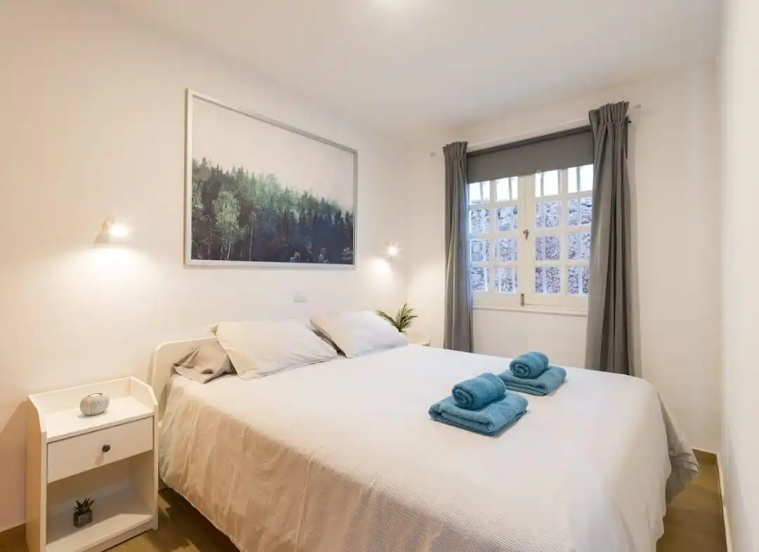 Schlafzimmer von Erdgeschoss zur Miete in San Bartolomé de Tirajana mit Terrasse, Möbliert und Gemeinschaftspool