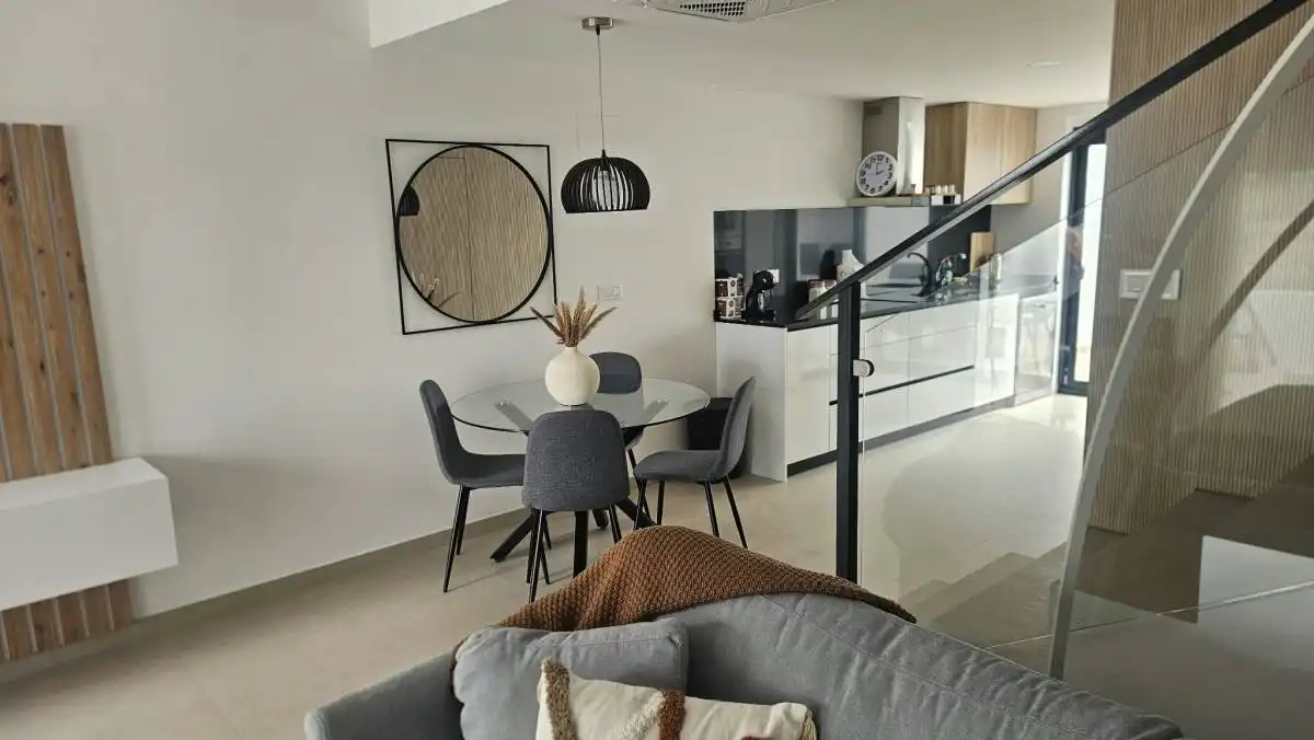 Esszimmer von Einfamilien-Reihenhaus zur Miete in Rafal, Alicante