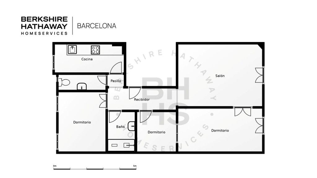 Apartamento en venta en  Barcelona Capital con Aire acondicionado y Balcón