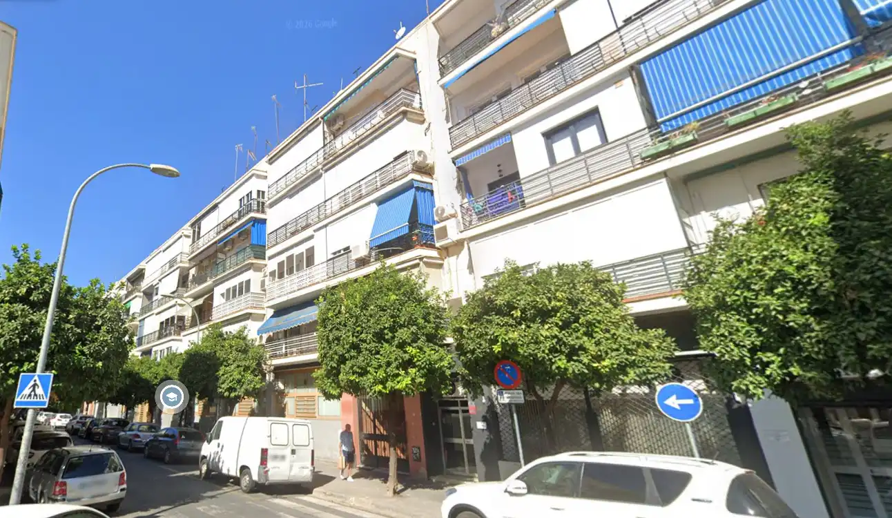 Exterior view of Flat for sale in Sevilla  with Air Conditioner and Terrace