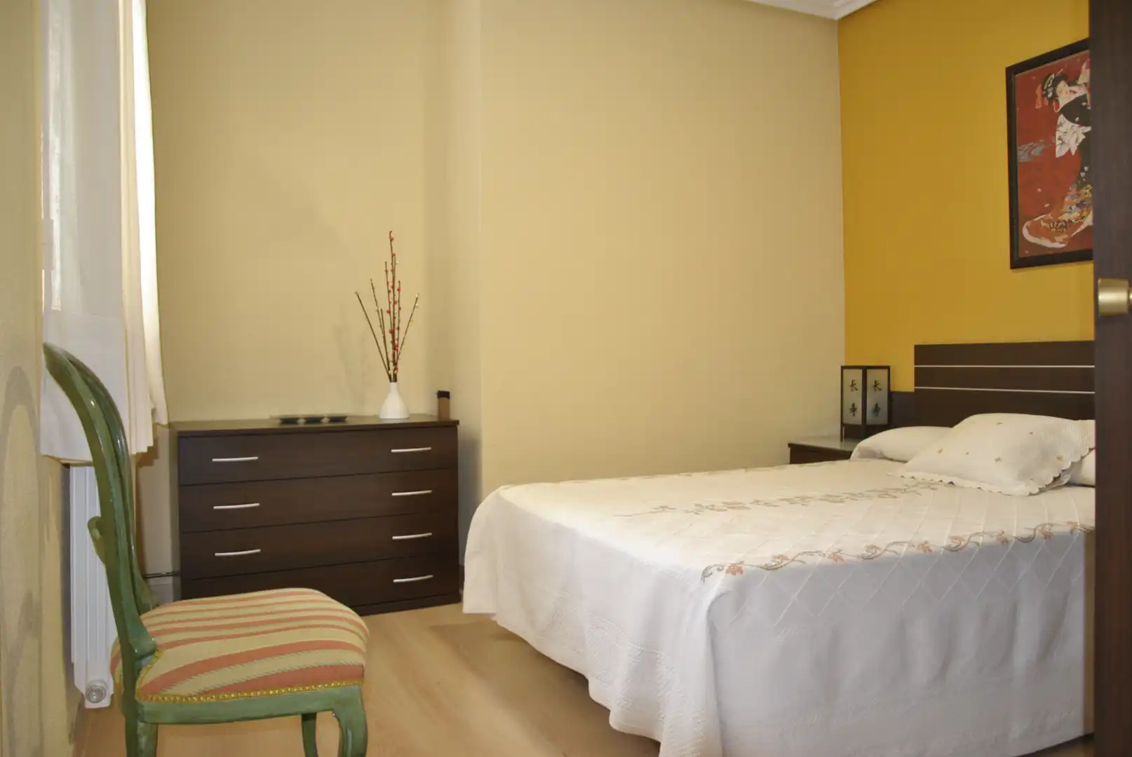 Bedroom of Flat for sale in Plasencia  with Air Conditioner, Heating and Parquet flooring