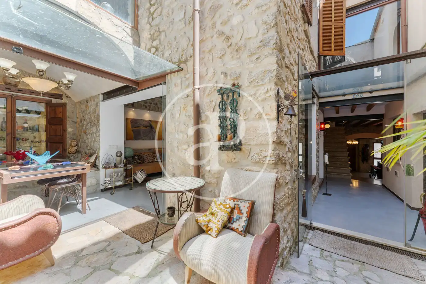 Terraza de Casa adosada en venta en Mancor de la Vall con Aire acondicionado, Calefacción y Jardín privado