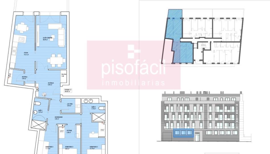 Foto 1 de Planta baja en venta en San Roque - As Fontiñas, Lugo