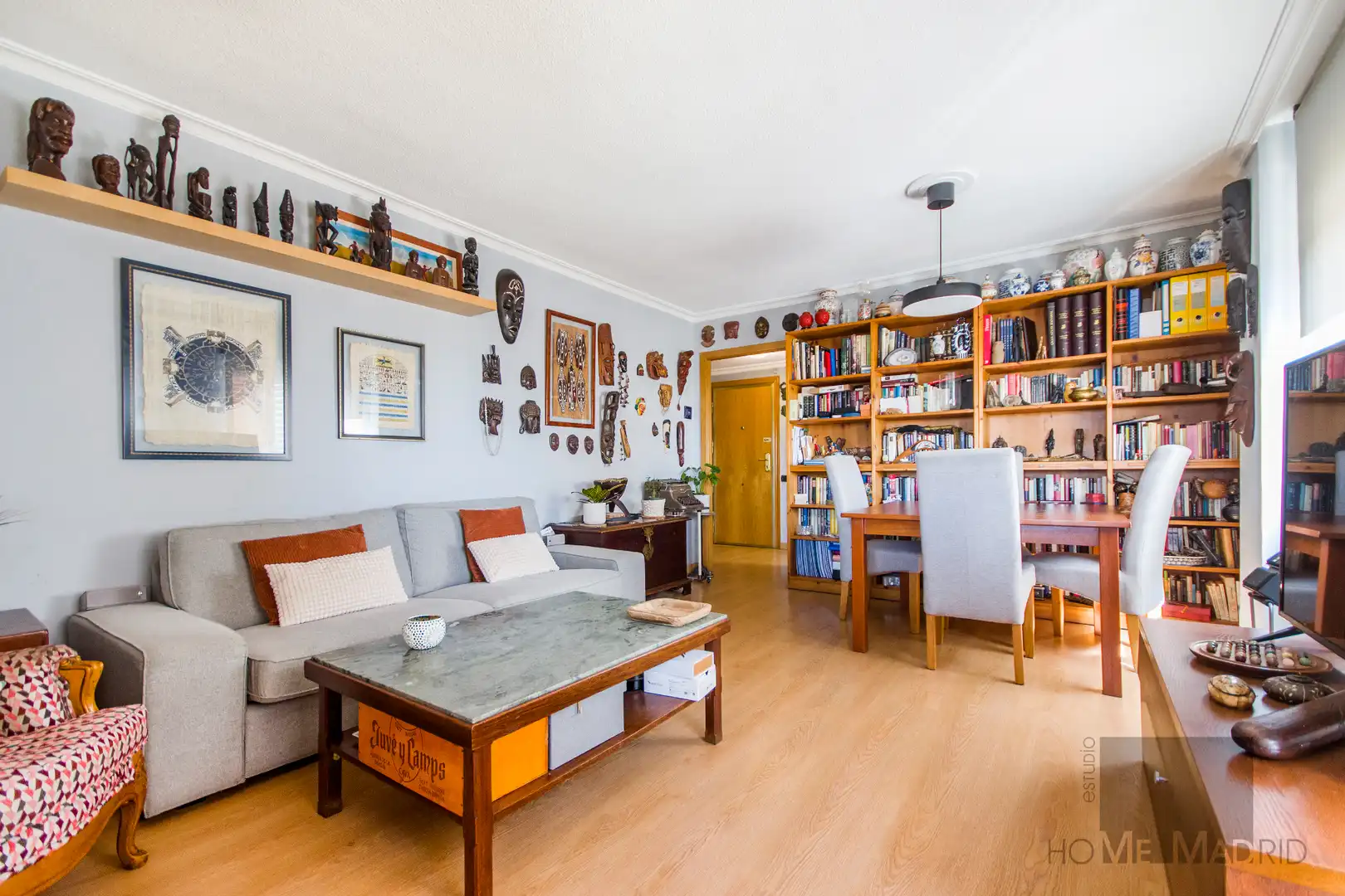 Sala de estar de Piso en venta en Madrid con Aire acondicionado, Calefacción y Terraza