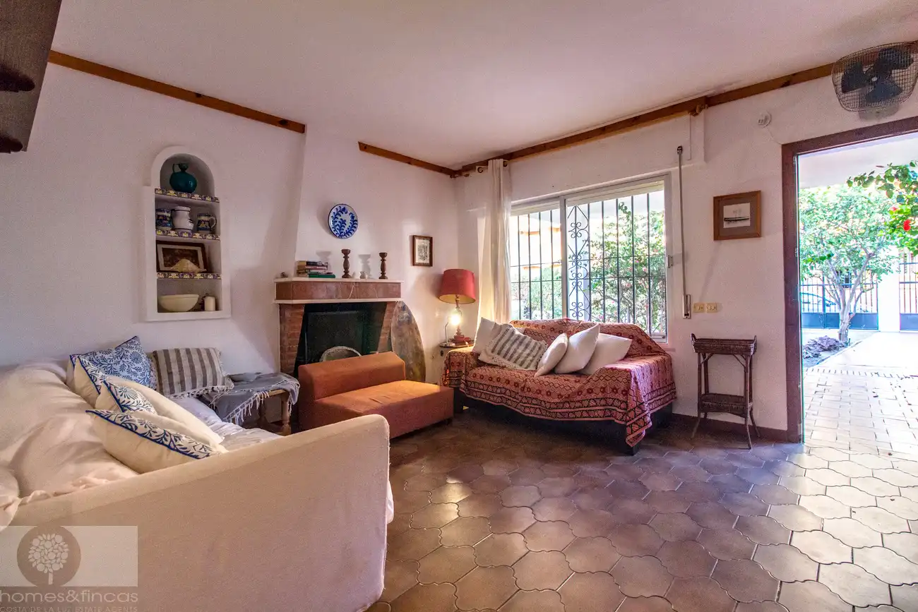 Sala de estar de Casa o chalet en venta en Ayamonte con Jardín privado, Terraza y Piscina