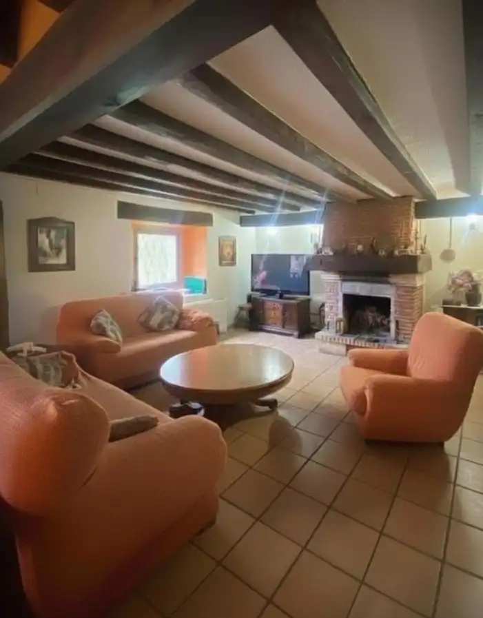 Sala de estar de Casa o chalet en venta en Merindad de Río Ubierna con Jardín privado