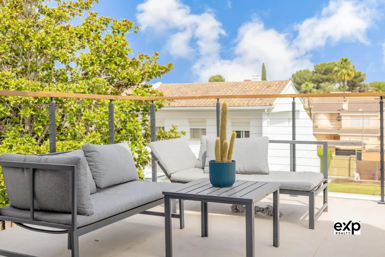 Terraza de Casa o chalet en venta en L'Eliana con Aire acondicionado, Calefacción y Jardín privado
