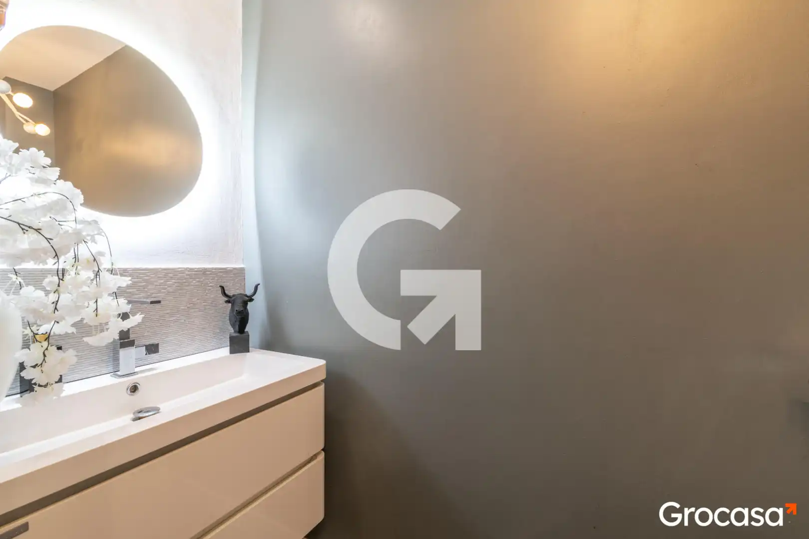 Baño de Casa adosada en venta en Sant Joan Despí con Aire acondicionado, Calefacción y Terraza