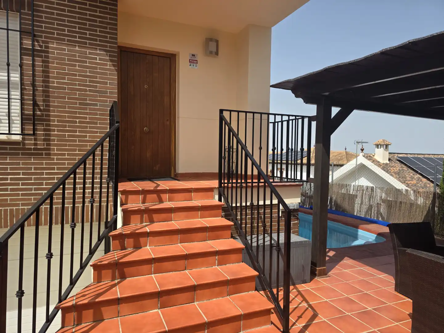 Terrassa de Casa o xalet en venda en Monachil amb Aire condicionat, Calefacció i Jardí privat