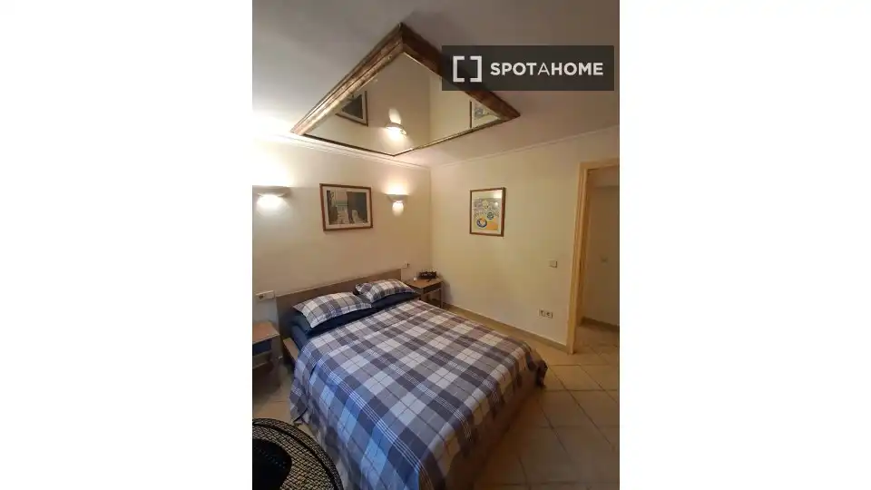 Habitación de Apartamento para compartir en Calvià con Aire acondicionado, Terraza y Amueblado