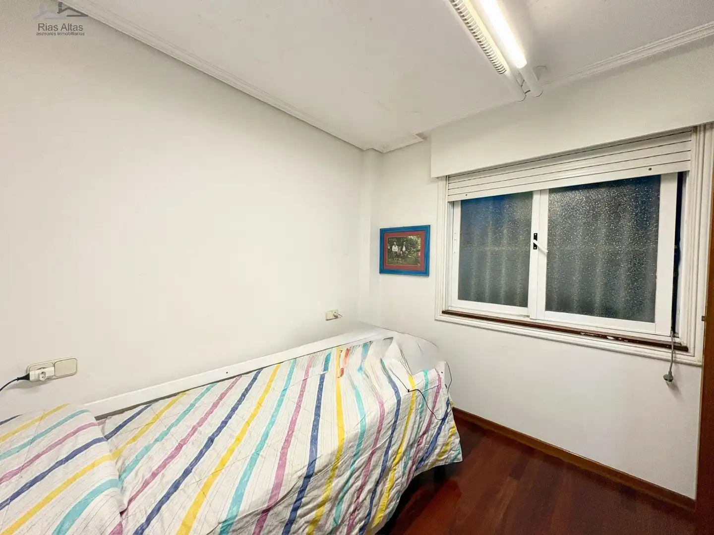 Bedroom of Flat for sale in A Coruña Capital   with Heating, Parquet flooring and Terrace