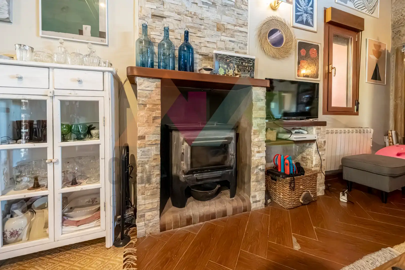 Sala de estar de Casa o chalet en venta en Chinchón con Calefacción, Jardín privado y Terraza