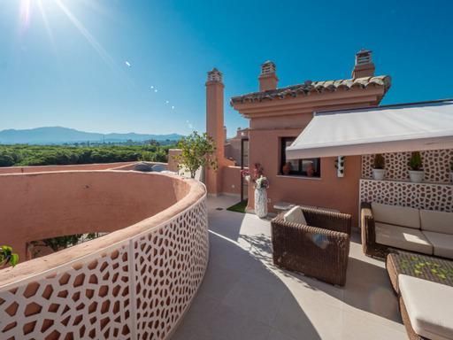 Terrace of Attic for sale in Estepona  with Air Conditioner, Parquet flooring and Terrace