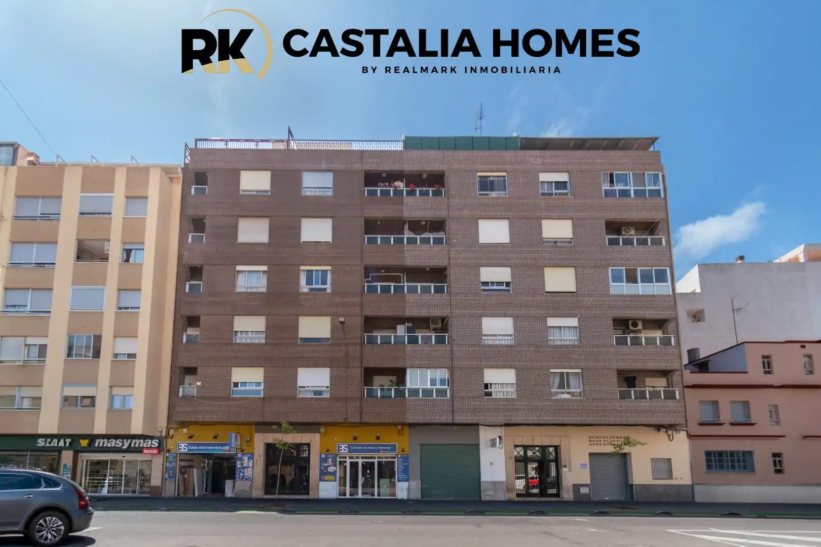 Vista exterior de Ático en venta en Burriana / Borriana con Calefacción, Terraza y Horno
