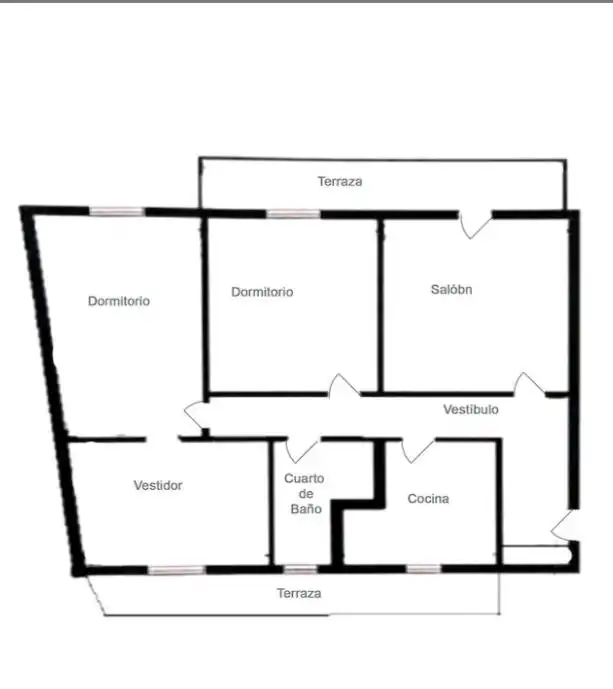 Piso con terraza en venta en Calle Pocito, imagen 8